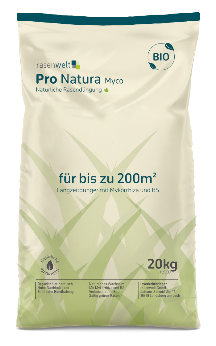 Organisch Rasendünger Pro Natura Myco - rasenwelt GmbH