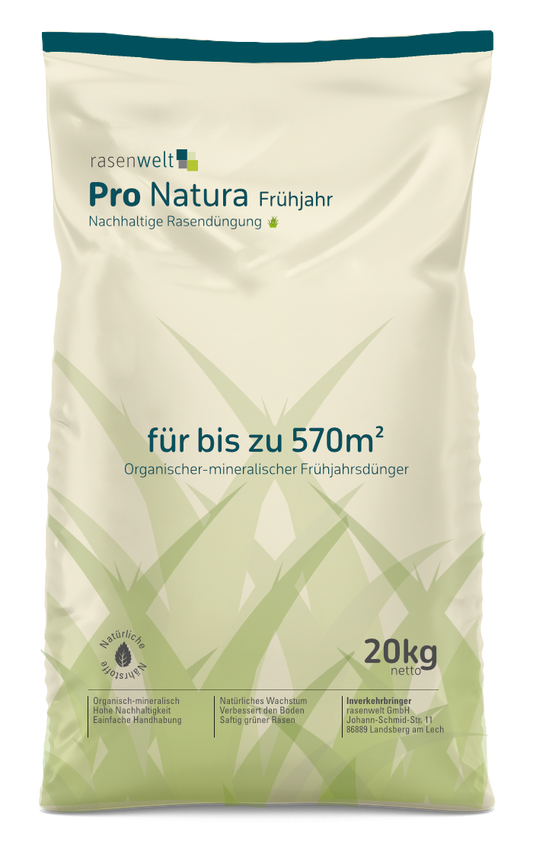 Bio Rasendünger Pro Natura Frühjahr - rasenwelt GmbH